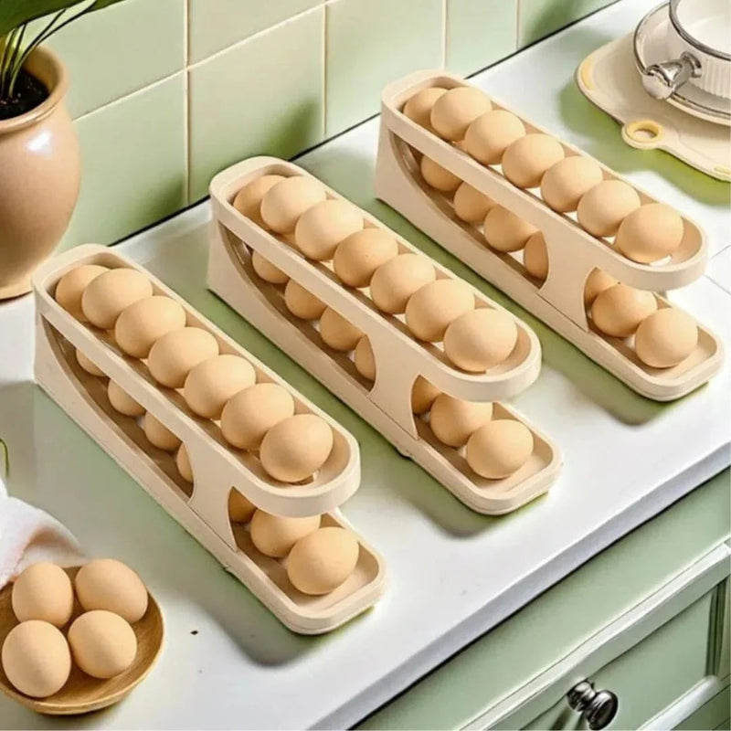 Porta Ovos de Rolagem Automática (COMPRE 2 LEVE 3)