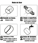 Luva Removedora de Pelos – Roupas, Estofados e Pets